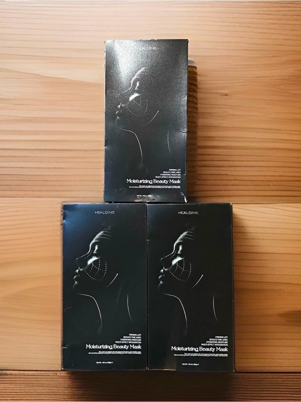 HEALOINE Moisturizing Beauty Mask Face Hydrating Firming Collagen HA 2x1.05oz 3x